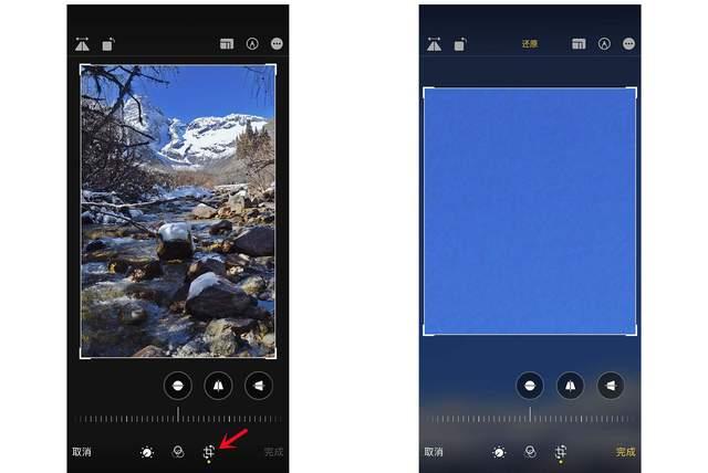 鼓楼苹果手机维修分享iPhone手机如何使用裁剪功能隐藏照片 